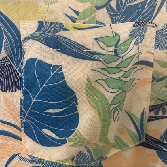 Cat & Jack Hawaiian Leaf Summer Shirt XL Polo Tropical Unisex Casual‎ - Picture 7 of 7